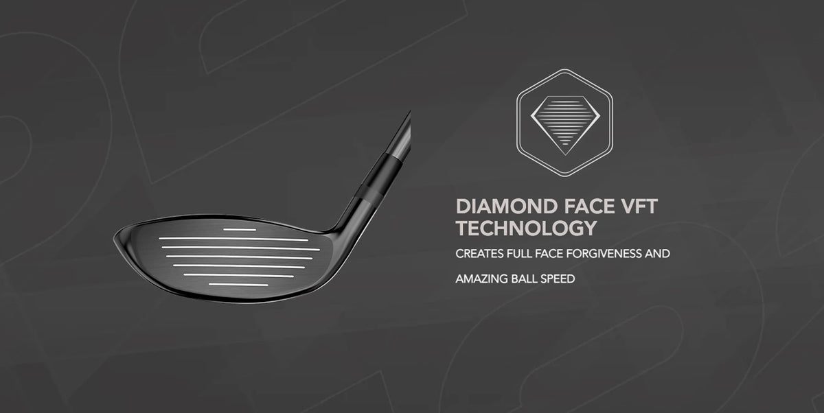 The C523 fairway features diamond face VFT to increase forgiveness and create amazing ball speed.