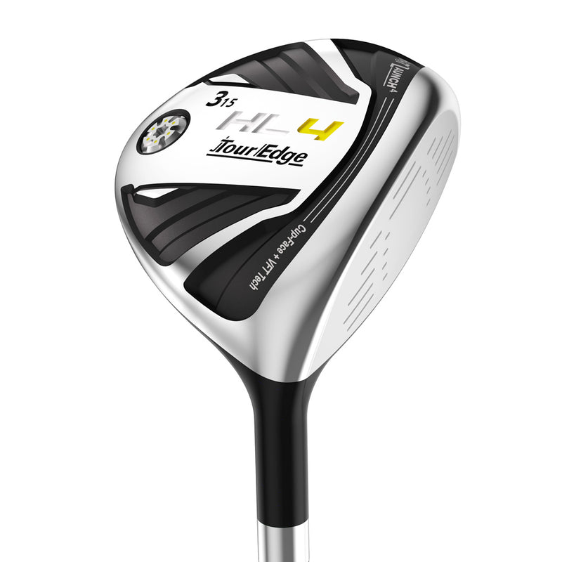 sole view of the tour edge hot launch 4 fairway wood