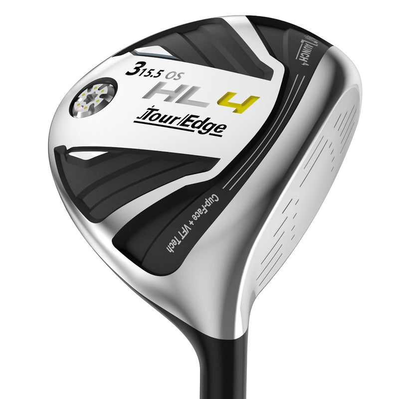 sole view of tour edge hot launch 4 fairway wood