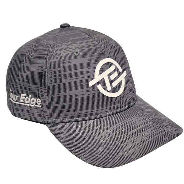 Tour Edge Emblem Performance Cap - Black/Charcoal