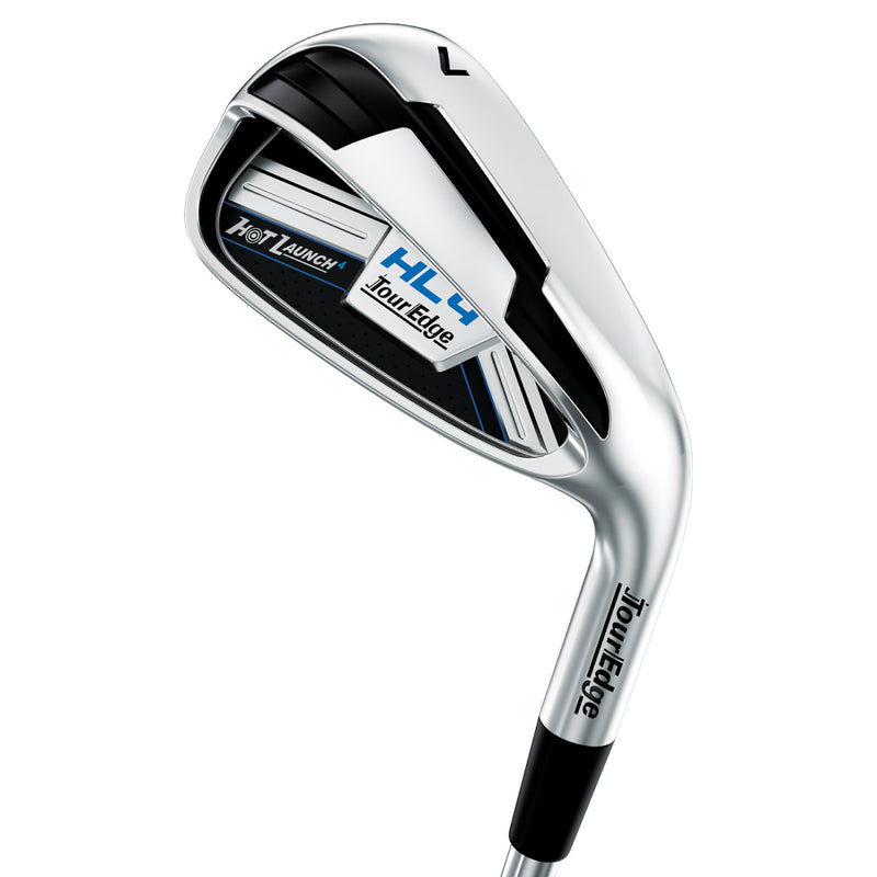 sole view of tour edge hot launch 4 ladies irons