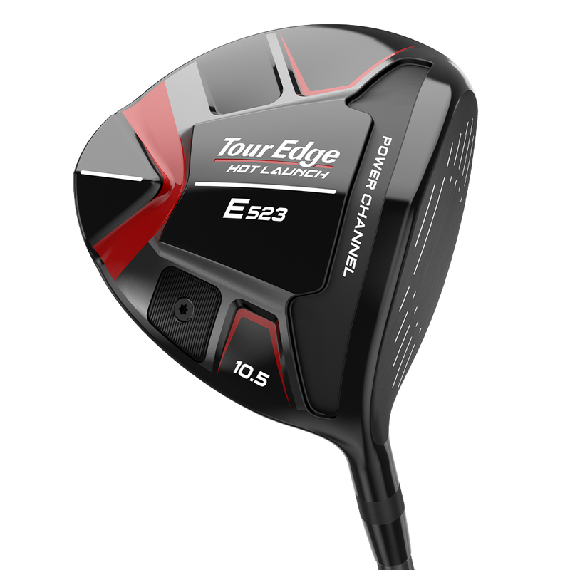 back and face view of Tour Edge Hot Launch E523 driver