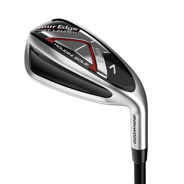 back view of Tour Edge Hot Launch E523 iron- wood