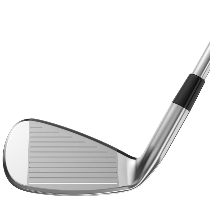 face view of tour edge hot launch e522 iron wood